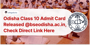 Odisha Class 10 Admit Card Released @bseodisha.ac.in, Check Direct Link Here